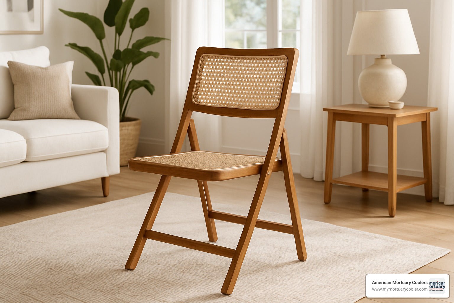 Everything You Need to Know About Cane Back Folding Chairs - American Mortuary Coolers & Equipments Everything You Need to Know About Cane Back Folding Chairs - American Mortuary Coolers & Equipments